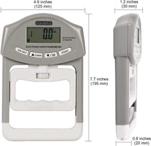 Load image into Gallery viewer, Handeful Digital Hand Dynamometer Grip Strength Measurement Meter Auto Capturing Electronic Hand Grip Power 198Lbs / 90Kgs