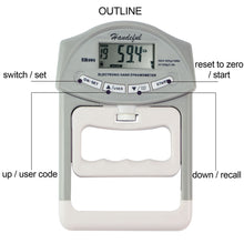 画像をギャラリービューアに読み込む, Handeful Hand Dynamometer HFHD01