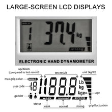 画像をギャラリービューアに読み込む, Handeful Hand Grip Meter LCD Display HFHD01
